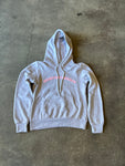 15th St Women's Newport Hooded Fleece PINKISH PEACH on ICY GREY HEATHER