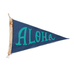 Slightly Choppy Flag Aloha Blue