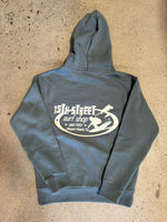 15th St Men's SINCE 61 Hooded Pullover Fleece  ICY BLUE