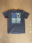 15th St Men's OCEAN BLUE RAINBOW Short Sleeve T-Shirt  WASHED NAVY STEEL