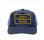 WHR  Script Logo Hat Mesh Navy