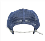 WHR  Script Logo Hat Mesh Navy