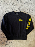 15th St Men's Since '61 Crewneck GOLD on BLACK