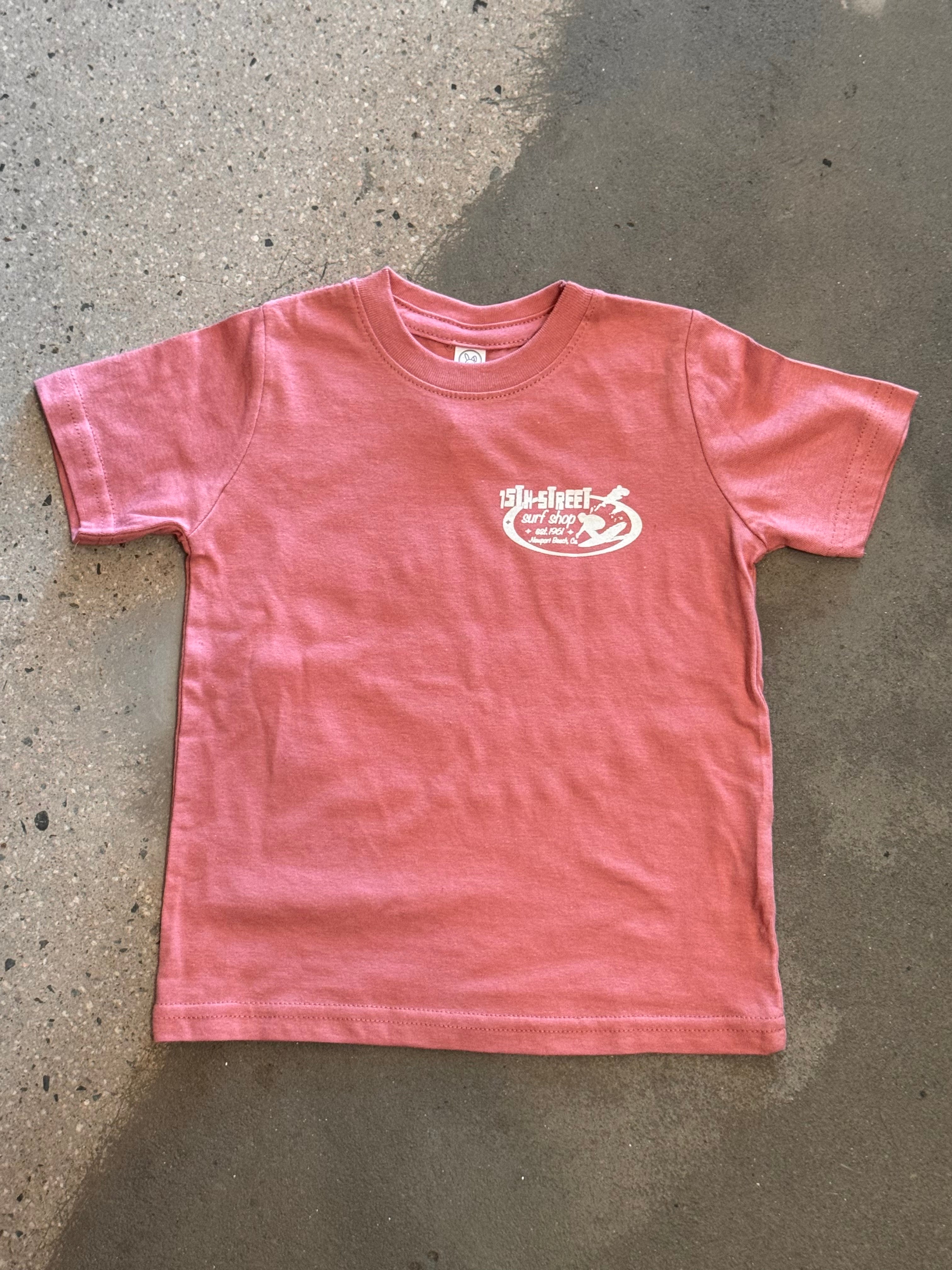 15th St Kids Since 1961 Short Sleeve T-shirt PINK BLUSH