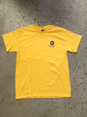 15th St Men's Wedge Mel "Lip Service" Short Sleeve T-Shirt  BUMBLEBEE YELLOW