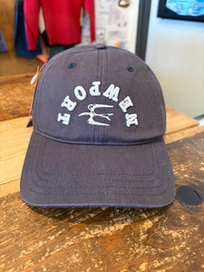 Newport Upside Down and Backward Cotton Twill Hat Golden Washed Slate