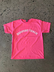 15th St KIDS Newport Beach Short Sleeve T-Shirt PINK LEMONADE