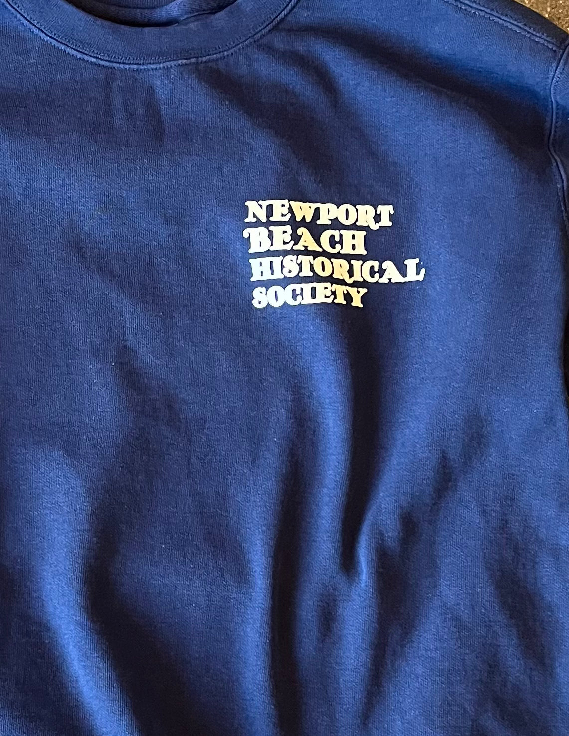 Newport Beach Historical Society Crew Fleece NAVY