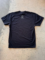 15th St Men's Surfing Is Easy Short Sleeve T-Shirt  PITCH BLACK