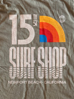 15th St Men's OCEAN RAINBOW Short Sleeve T-Shirt  CATALINA KHAKI