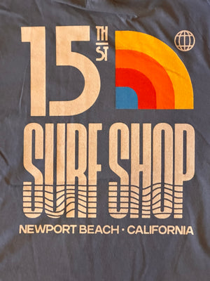 15th St Men's OCEAN RAINBOW Short Sleeve T-Shirt  WASHED NAVY