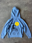 15th St KID'S No Black Ball Hoodie WASHED LIGHT BLUE