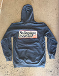 15th St Men's Sailors Have More Fun Hooded Fleece NAVY