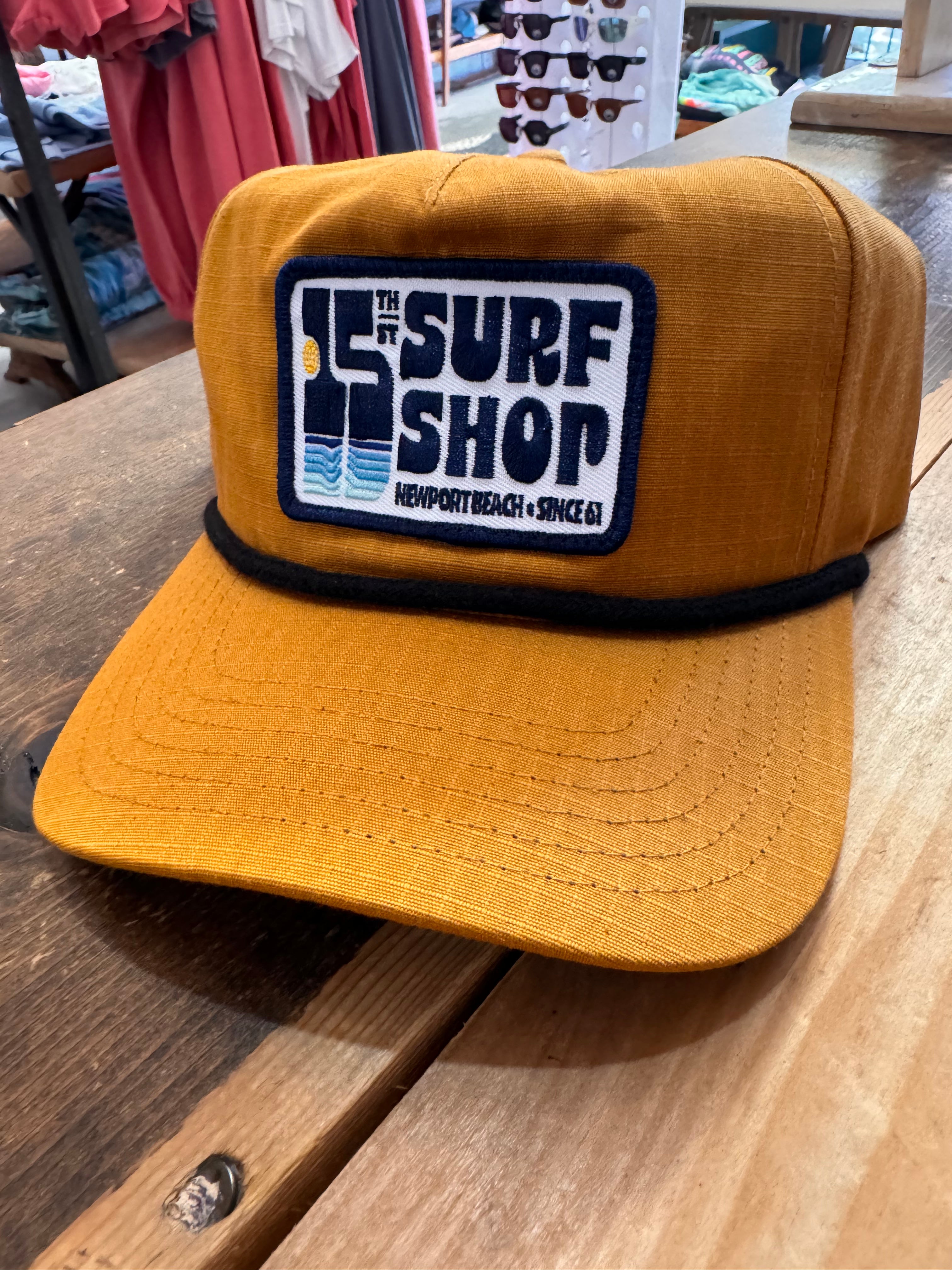 15th St GROOVY DRIP 5-Panel Rope Ripstop Cap VARIOUS COLORS!