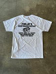 15th St Men's Finlay's Surfboard Repair Short Sleeve T Shirt White