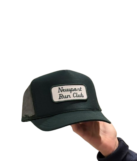 Newport Run Club Trucker Hat Green