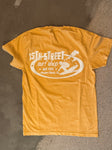 15th St Men's Since 1961 Short Sleeve T-Shirt  WHITE ON YELLOW