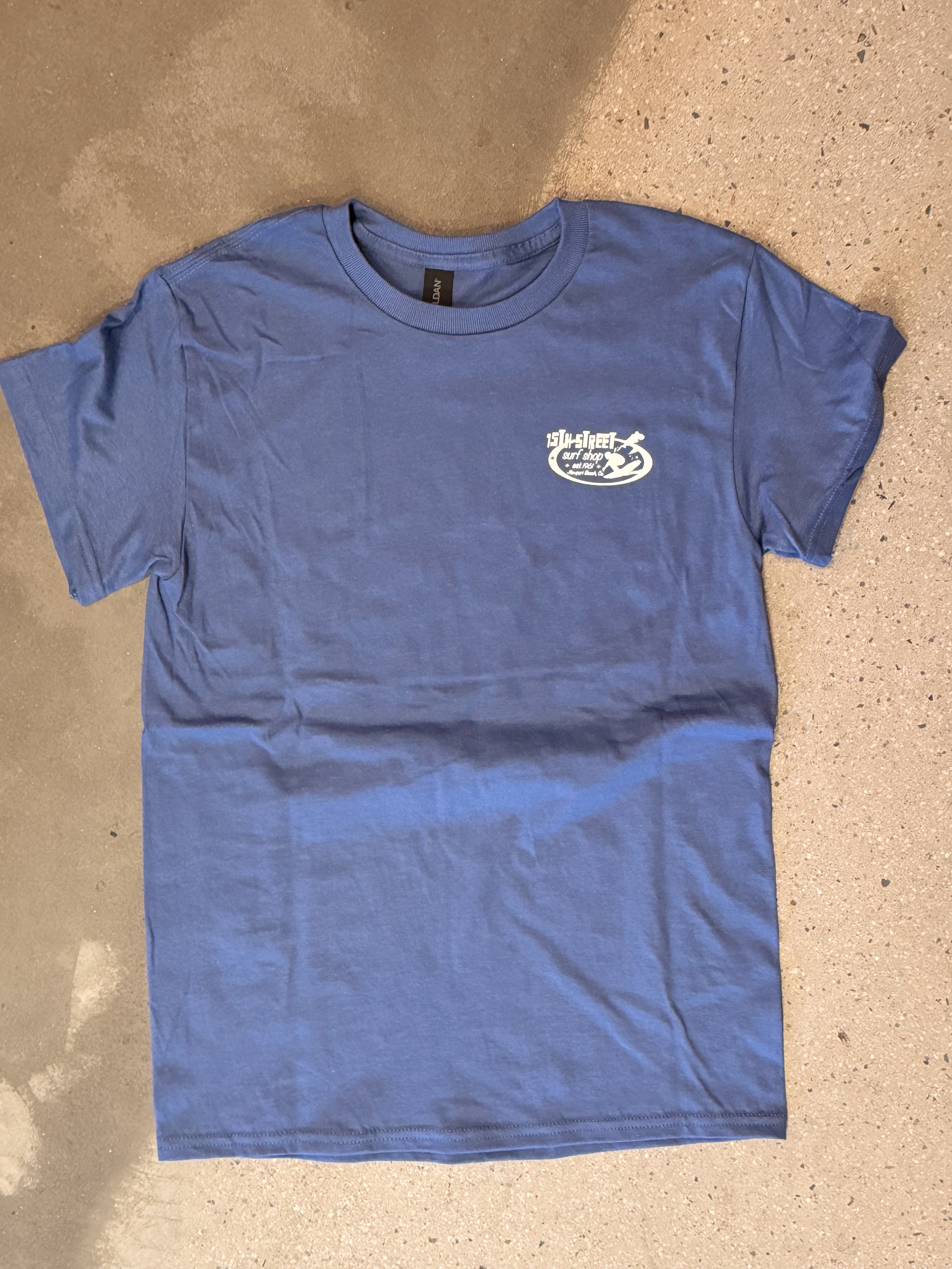 15th St Men's Since 1961 Short Sleeve T-Shirt  BLUE