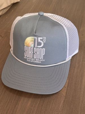 15th St Surf Shop Rainbow Embroidered Adult Rope Hat VARIOUS COLORS