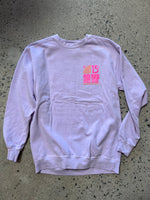 15th St Men's OCEAN BLUSH POP RAINBOW Crew Fleece