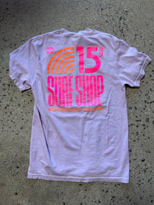 15th St Men's BLUSH POP RAINBOW Short Sleeve T-Shirt  WASHED PURPLE