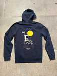 15th St Men's No Black Ball Pull Over Hoodie AT 32ND ST!  NAVY