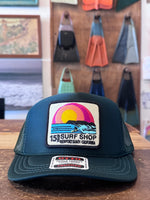 15th St SUNSET SURFER Design Adult Trucker Hat MULTIPLE COLORS!!