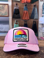 15th St SUNSET SURFER Design Adult Trucker Hat MULTIPLE COLORS!!