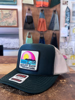 15th St SUNSET SURFER Design Adult Trucker Hat MULTIPLE COLORS!!