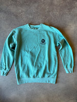 15th St Men's No Black Ball Crewneck Fleece  Vintage WASH SEA FOAM
