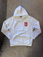 15th St Men's Newport Beach Logo Hooded Fleece BRIGHT WHITE