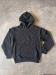 15th St Men's Old School Embroidered Hooded Pullover Fleece  BLACK