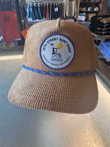 15th St LIFEGUARD TOWER Corduroy Rope Hat MULTIPLE COLORS!