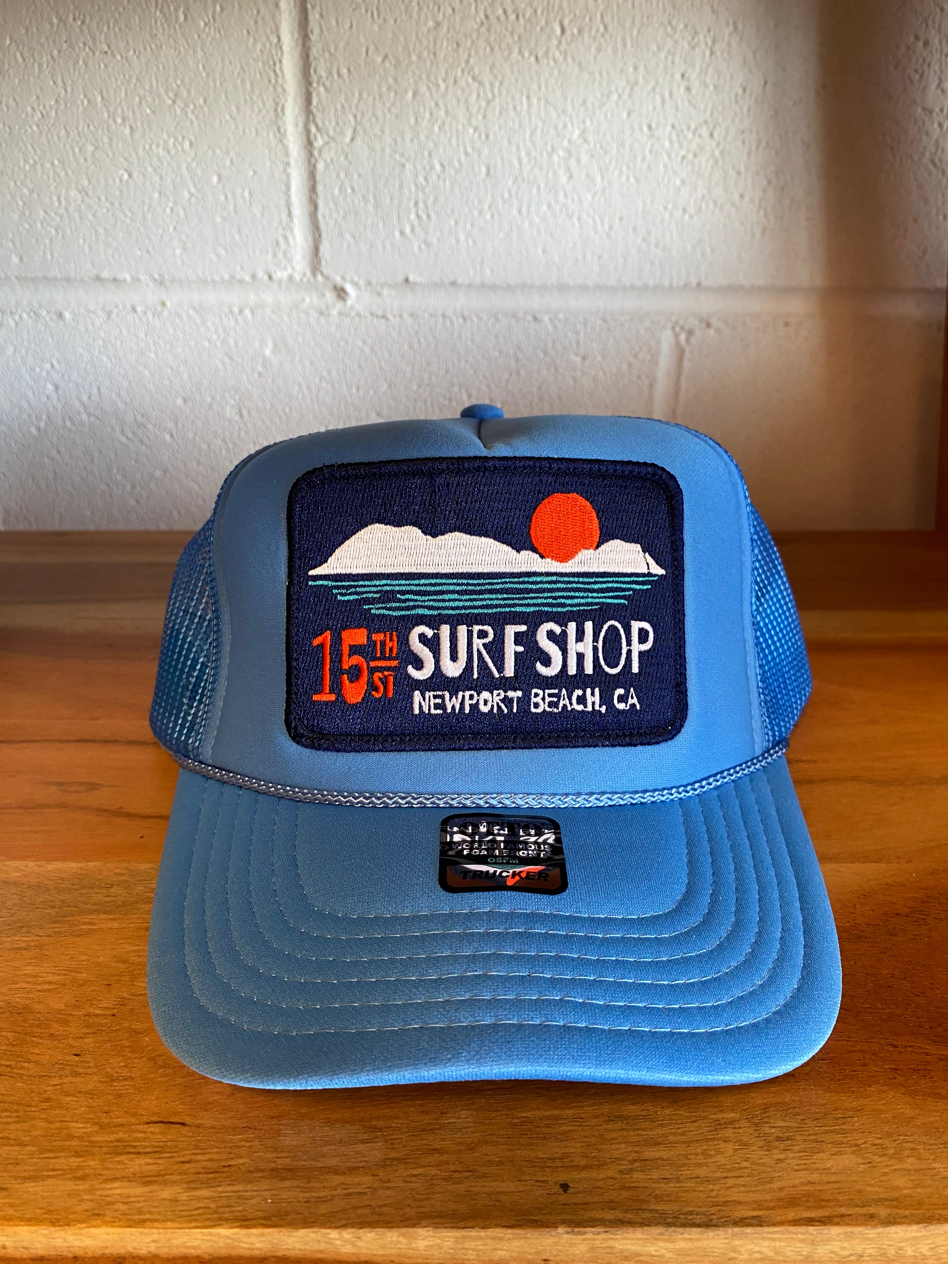 15th St Newport Setting Sun Adult Trucker Hat VARIOUS COLORS