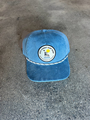 15th St Surf Shop Tower Design Soft Corduroy Hat MULTIPLE COLORS!