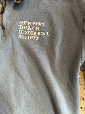 Newport Beach Historical Society Quarter Zip Assorted Colors - Available ONLY at Museum for in-store pick up