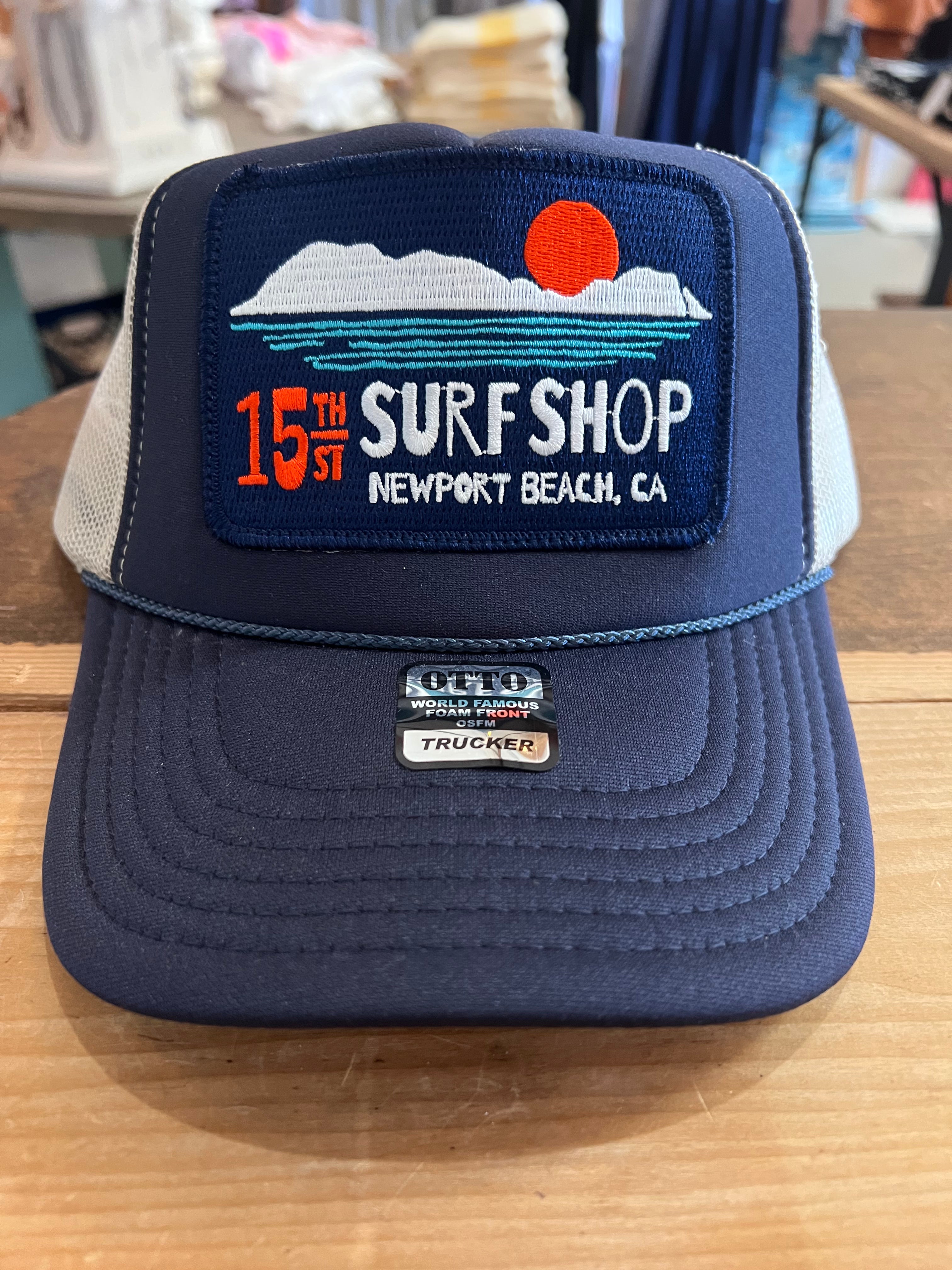 15th St Newport Setting Sun Adult Trucker Hat VARIOUS COLORS