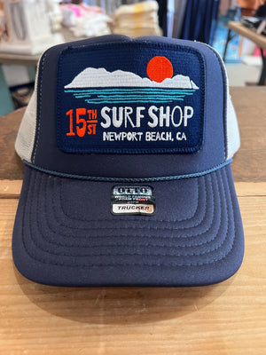 15th St Newport Setting Sun Adult Trucker Hat VARIOUS COLORS