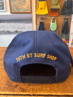 15th St Embroidered SOUTH FACE WEDGE Design FLAT-BRIM Hat MULTIPLE COLORS!