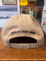 15th St Embroidered SOUTH FACE WEDGE Design FLAT-BRIM Hat MULTIPLE COLORS!
