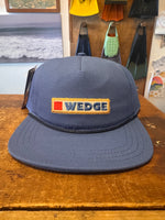 15th St WEDGE Cotton Twill Snap Back FLAT-BILL Hat MULTIPLE COLORS