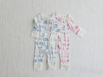 Nowhere Newport Baby Romper Peninsula Pink