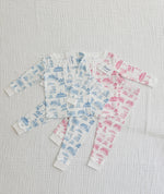 Nowhere Newport Kids Pajamas Peninsula Pink