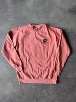 15th St Men's Wedge Mel "Lip Service" Crewneck Fleece  TERRACOTTA