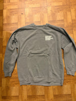 Newport Beach Historical Society Crew Fleece Washed Grey