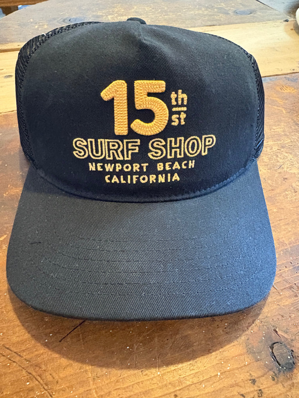 15th St Embroidered Surf Shop Logo Cotton Twill Hat Various Colors