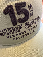15th St Embroidered Surf Shop Logo Cotton Twill Hat Various Colors