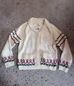 Pink Pineapple Newport Santas Tug Boat  Mid-Weight Women's Cardigan for 15th St. Surf Shop