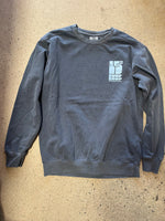 15th St Men's Groovy Drip Crew Fleece Dark Wash Navy