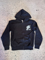 15th St Super El Niño Zip-Up Fleece BLACK